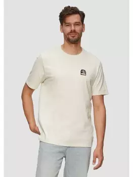 Футболка QS kurzarm, кремовый