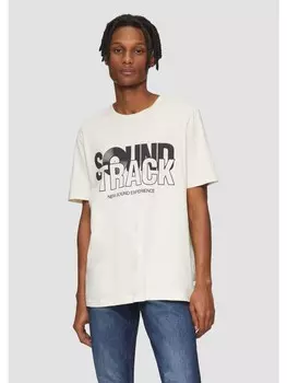 Футболка QS kurzarm, кремовый