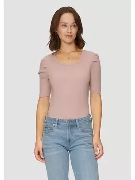 Футболка QS kurzarm, розовый