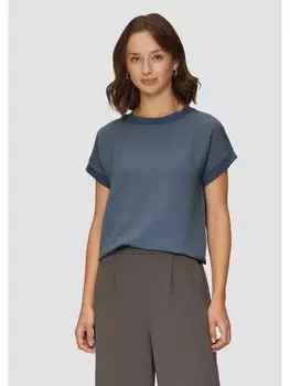 Футболка QS kurzarm, синий