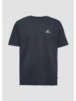 Футболка QS kurzarm, синий