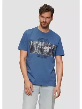 Футболка QS kurzarm, синий