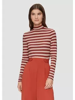 Футболка QS langarm, цвет pink-rot