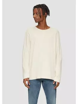 Футболка QS langarm, кремовый