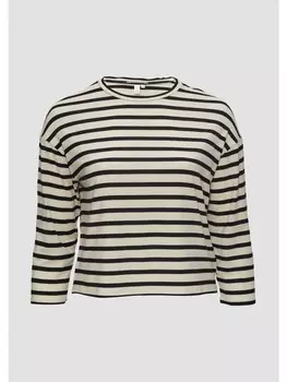 Футболка QS langarm, кремовый