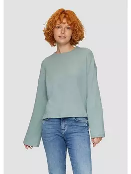 Футболка QS langarm, зеленый