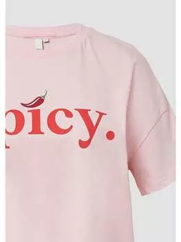 Футболка QS, розовый