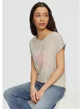 Футболка QS, серый