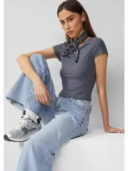 Футболка QS, серый