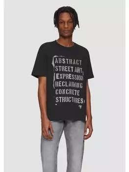 Футболка QS T-Shirt kurzarm, черный