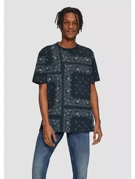 Футболка QS T-Shirt kurzarm, синий