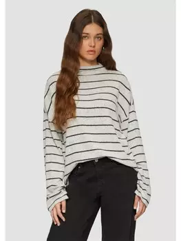 Футболка QS T-Shirt langarm, серый