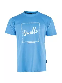Футболка Qualle GAMEPLAY RESPEKT, голубое небо