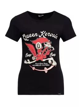 Футболка Queen Kerosin Beep Beep, черный