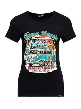 Футболка Queen Kerosin Heavenly Valley, черный