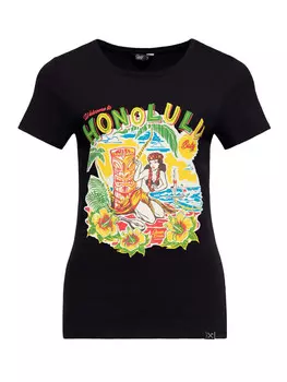 Футболка Queen Kerosin Honolulu, черный