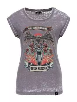 Футболка Queen Kerosin, серый