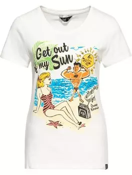 Футболка Queen Kerosin Shirt, белый