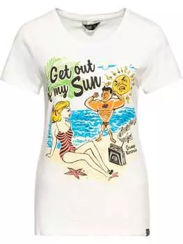 Футболка Queen Kerosin Shirt, белый