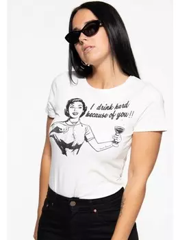 Футболка Queen Kerosin Shirt, белый