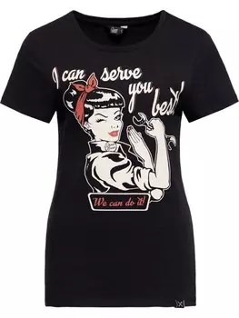 Футболка Queen Kerosin Shirt, черный