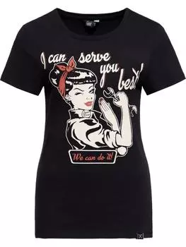 Футболка Queen Kerosin Shirt, черный