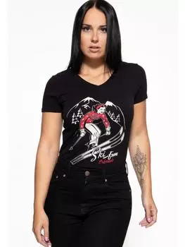 Футболка Queen Kerosin Shirt, черный