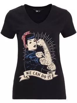 Футболка Queen Kerosin Shirt, черный