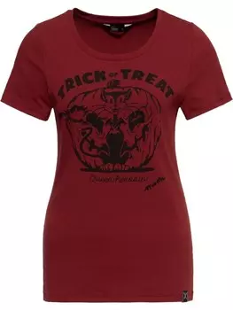 Футболка Queen Kerosin Shirt, коричневый