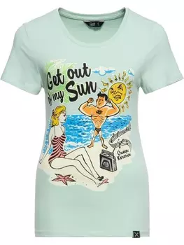 Футболка Queen Kerosin Shirt, зеленый