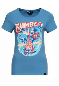 Футболка Queen Rumble Queen, синий