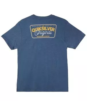 Футболка Quiksilver Adrenaline Spike с короткими рукавами, синий