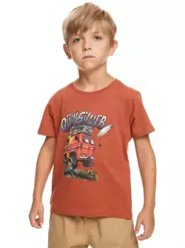 Футболка Quiksilver "Beach Vannin", цвет Baked Clay