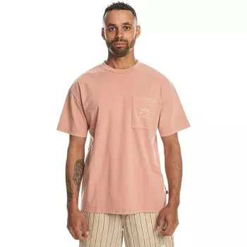 Футболка Quiksilver Blanknat Dye, оранжевый