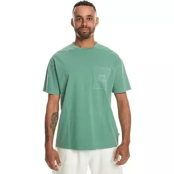 Футболка Quiksilver Blanknat Dye, зеленый