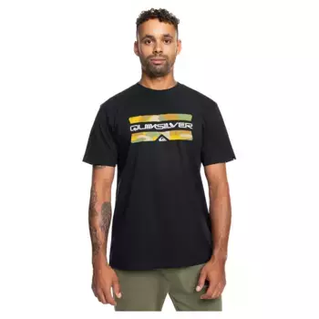 Футболка Quiksilver Camo Logo, черный