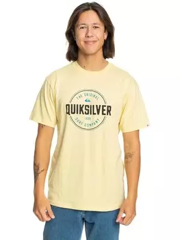 Футболка Quiksilver CIRCLE UP SS, желтый