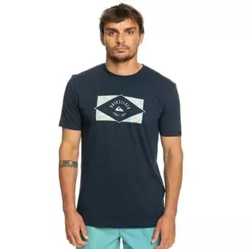 Футболка Quiksilver Circled Line темно-синяя