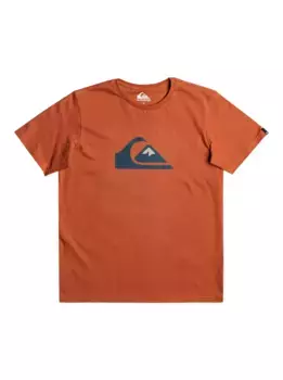Футболка Quiksilver "Comp Logo", цвет Baked Clay