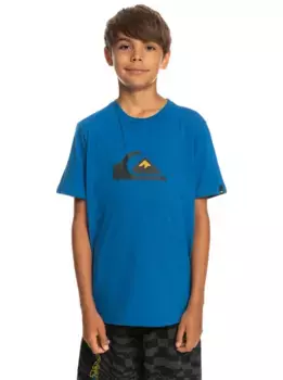 Футболка Quiksilver "Comp Logo", цвет Snorkel Blue
