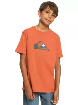 Футболка Quiksilver "Comp Logo", оранжевый