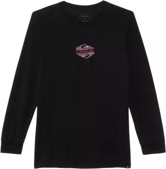 Футболка Quiksilver Diamond Long Sleeve, черный