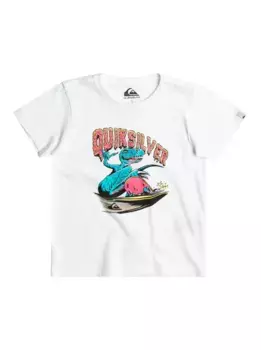 Футболка Quiksilver "Dinos Ride", белый