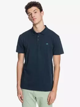 Футболка Quiksilver ESSENTIALPOLO, синий