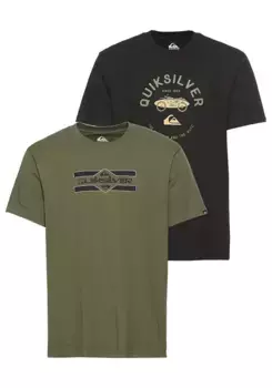 Футболка Quiksilver "ФУТБОЛКА С КОРОТКИМ РУКАВОМ OPEN ARROW YM", черный