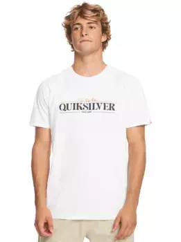 Футболка Quiksilver "Градиентная линия", белый