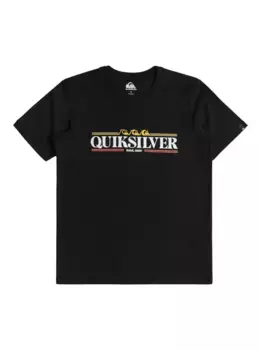 Футболка Quiksilver "Градиентная линия", черный