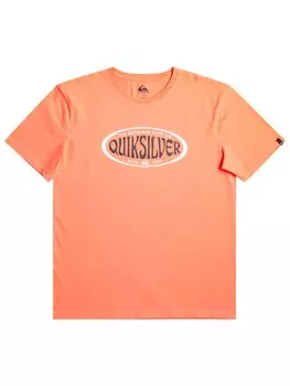 Футболка Quiksilver IN CIRCLES SS, оранжевый