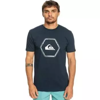 Футболка Quiksilver In Shapes синяя
