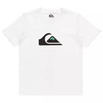 Футболка Quiksilver Kid's Comp Logo S/S, белый